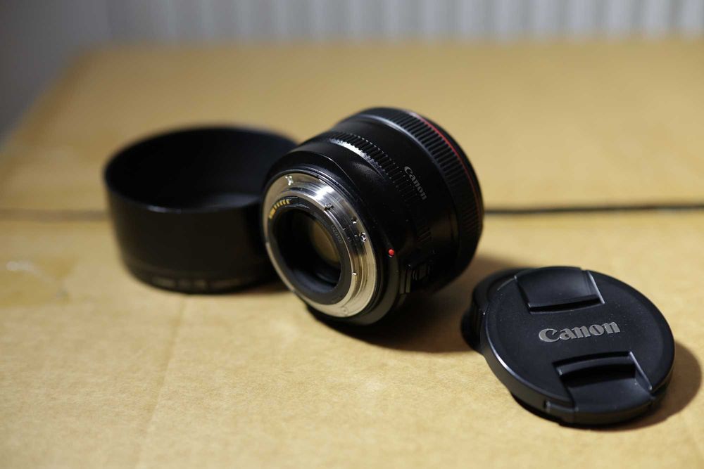 Obiectiv Canon EF 50 mm 1.2 L
