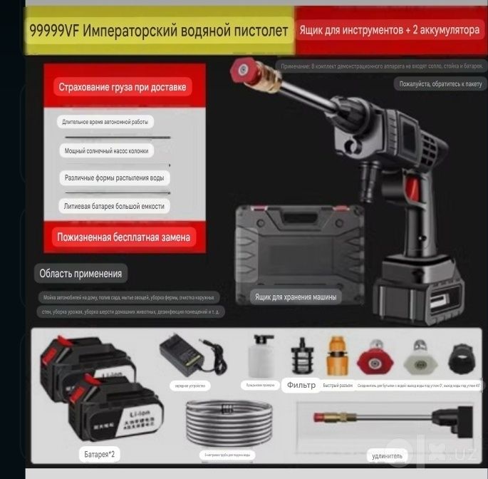 Карчер для мыть  мощный 96vF
