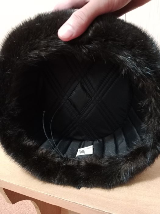 Шапка ушанка 59,60 размер.