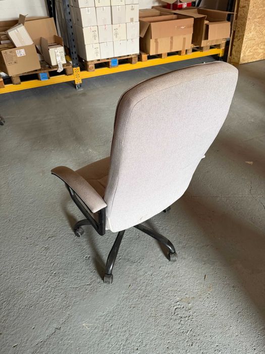 Scaun de birou textil -  gri