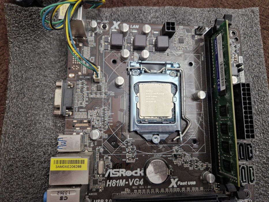 I3-4130 + ASRock H81M VG4 + 4GB DD3
