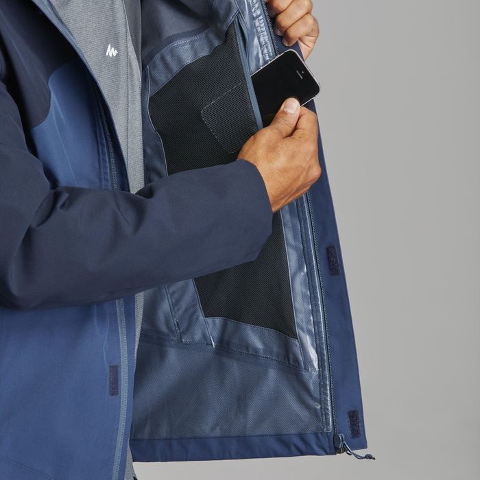 Geacă de drumeție impermeabilă și ușoară, - produs resigilat Decathlon