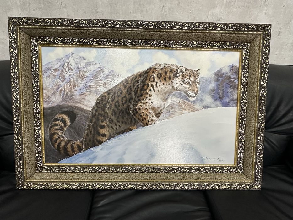 Картина «Снежный барс» Данчурова Татьяна