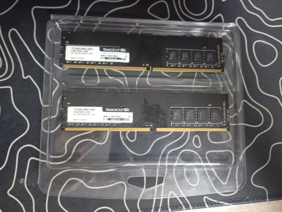 ОЗУ 4GB 2400Hg ddr4 2шт TeamGroup
