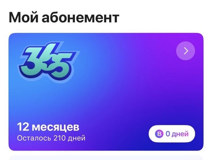 Абонимент 1 fit, 7 месяцев