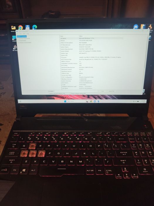 LAPTOP ASUS TUF F15 FX506L, 144Hz, i5-10300H, 16GB RAM, SSD 512 GB, GTX 1650TI

1 799 lei