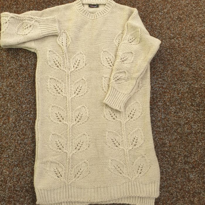 Bluza stil rochie, tricot