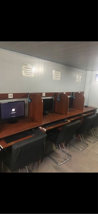 Kompyuter sotiladi stol stul kabelari bilan hammasi ichida  40 ta komp