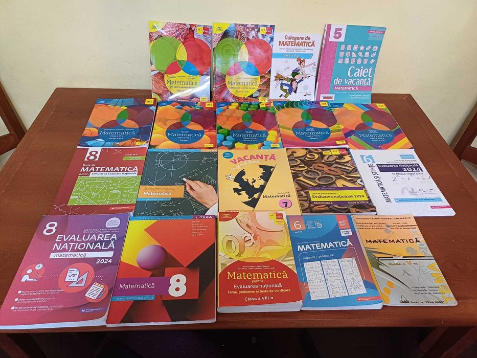 Culegeri pentru Evaluarea Națională-Matematică