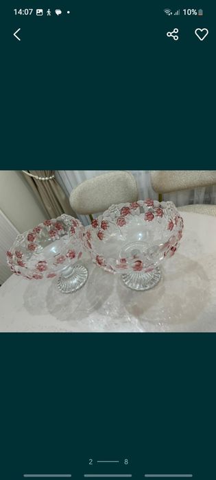 Орешницы/вазы/конфетницы