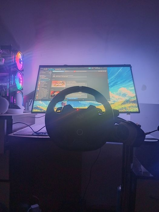 Продам игровой руль swen900