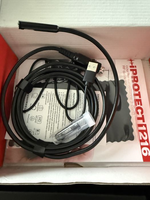 Camera endoscopica dubla cu display LCD P30