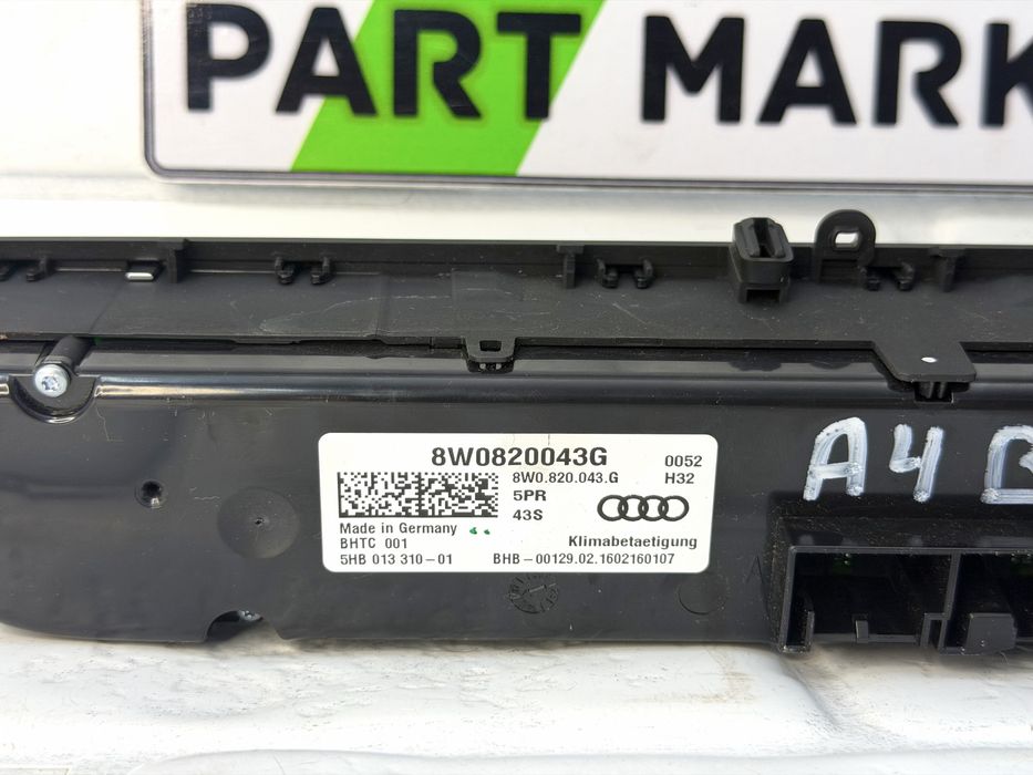 Климатроник AUDI A4 A5 Q5 8W0820043G