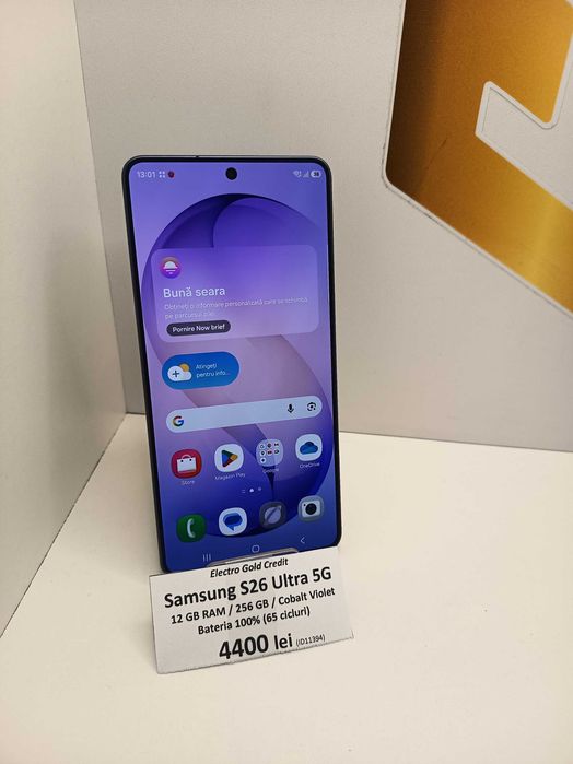 Samsung S26 Ultra 12GB RAM/256GB/Cobalt Violet/Bateria 100%/Stare impecabila! ID11394