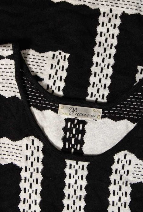 Черно бяла Рокля Paccio
