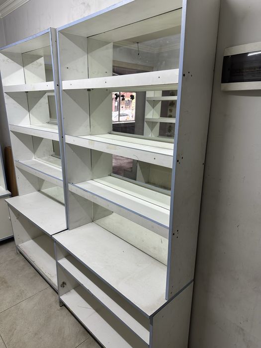 Полочный шкаф разных видов