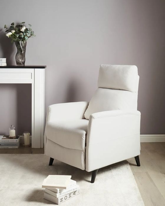 NOU Fotoliu cu recliner SELVIK, suport picioare