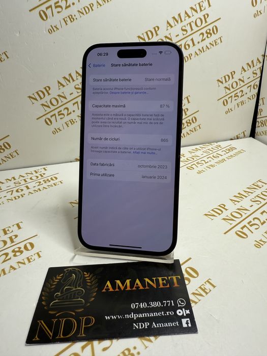 NDP Amanet Braila Iphone 15 (51165)