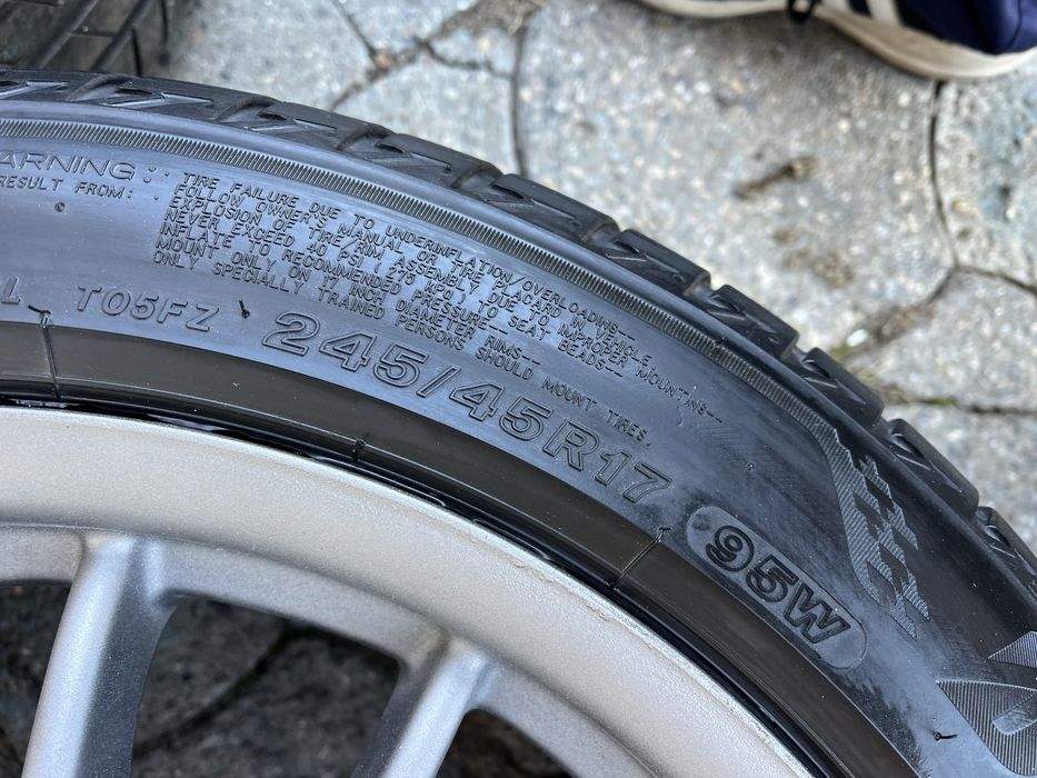 Jante aliaj 5x112mm, 245/45 R17, Audi, VW, Seat, Skoda, Mercedes