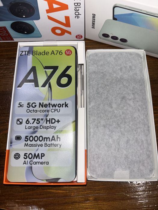 Samsung Galaxy a16, ZTE Blade a76 5g НЕОТВАНЯРНИ