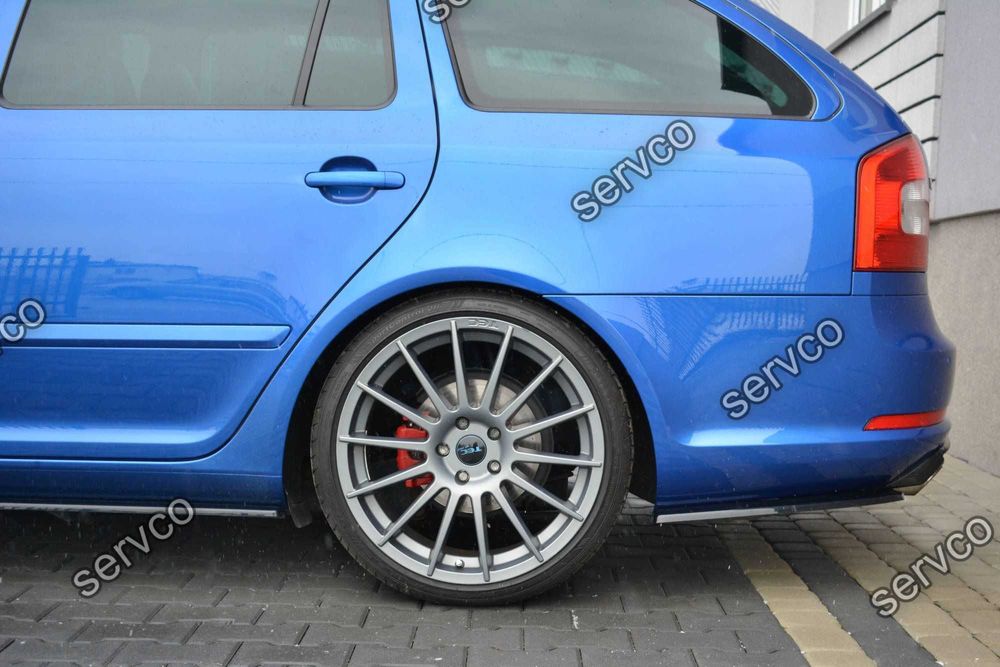 Prelungire bara spate Skoda Octavia Mk2 RS 2009-2013 v3 - Maxton