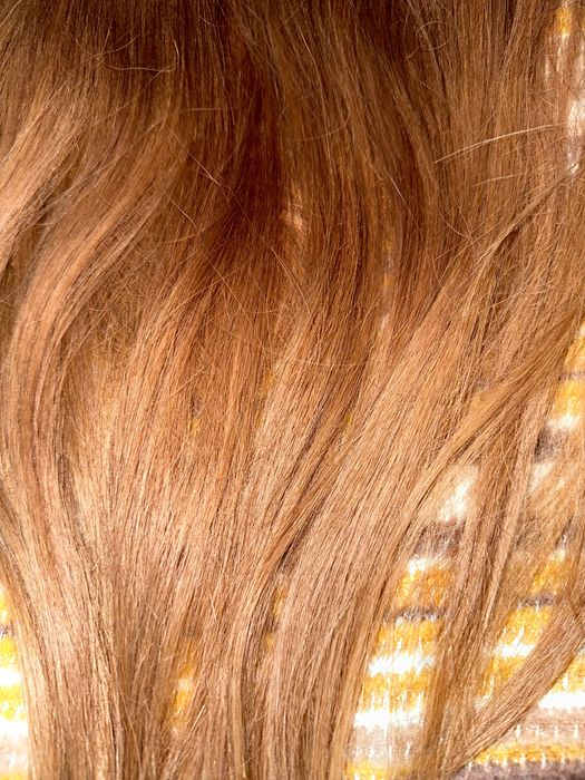 Естествена коса руса