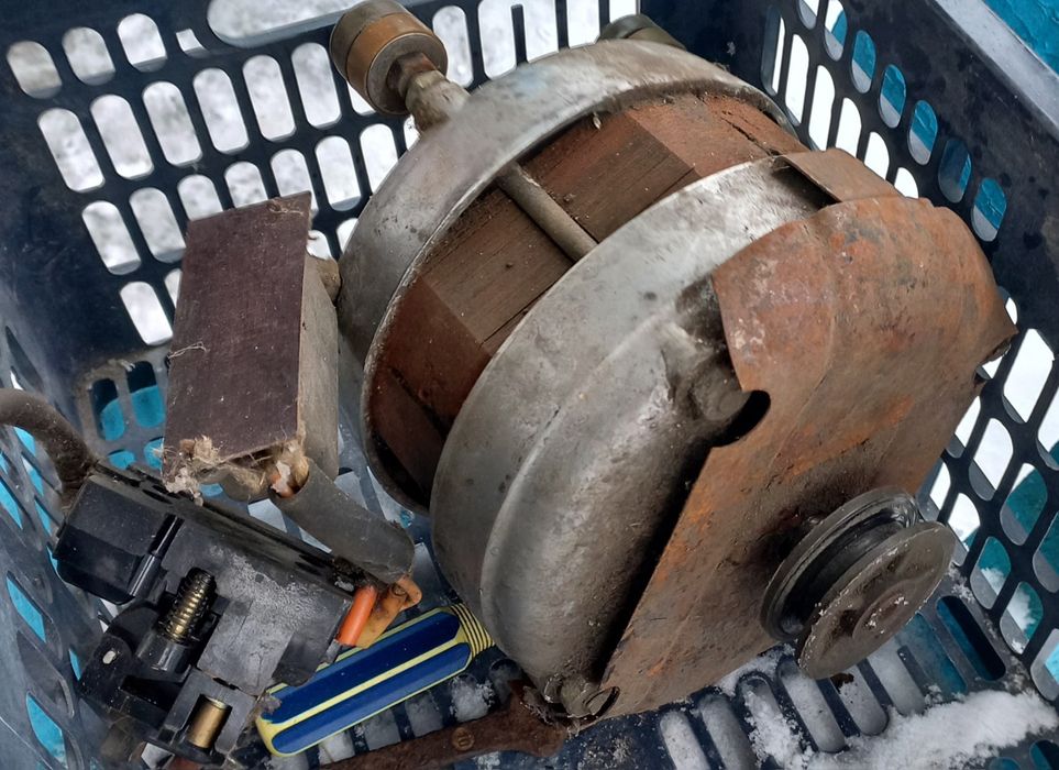 Электромотор асинхронный, безщеточный