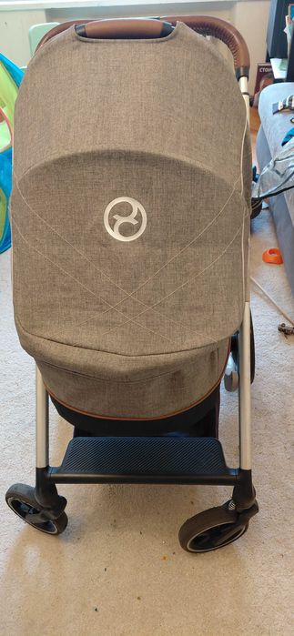 Cybex Baluos S  количка с кош за новородено и лятна  седалкак
