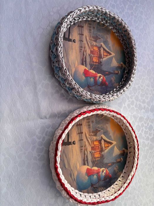 Ръчно изработени коледни панерчета