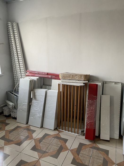 Угловой стеллаж 5м