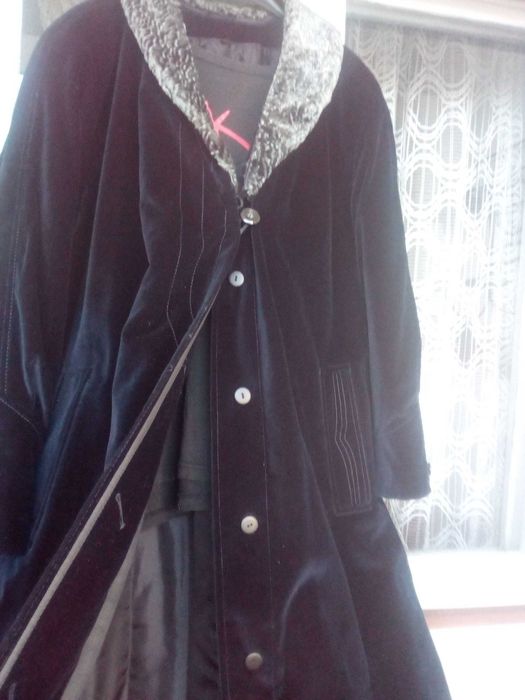 Palton catifea neraiata