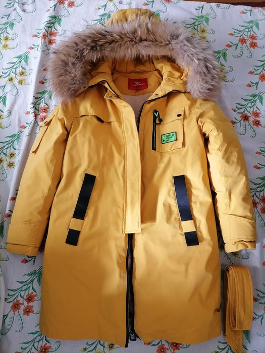 Пуховик тёплый для девочки