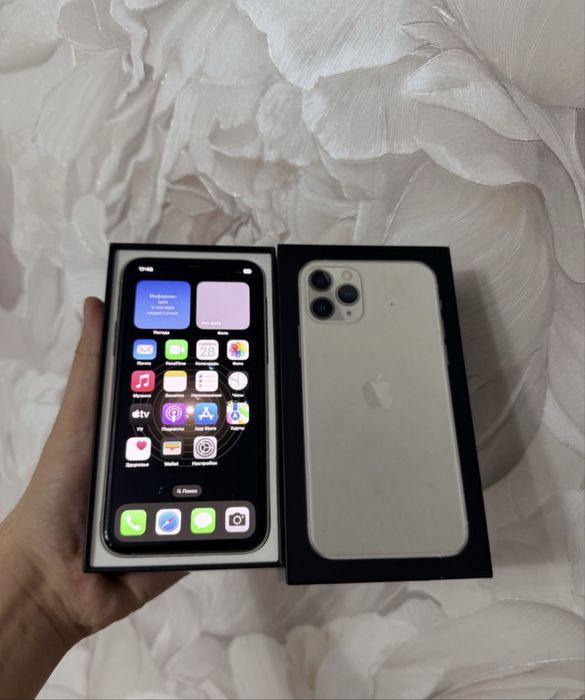 Iphone 11 pro с коробкой