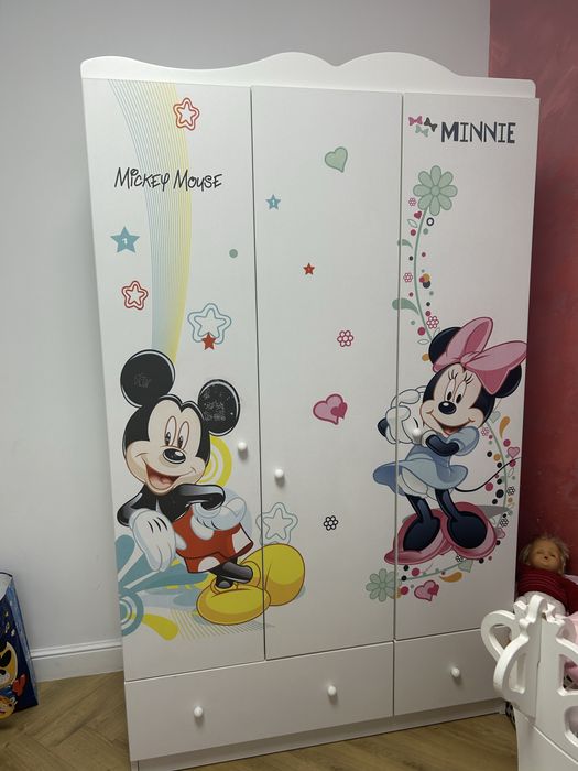 Mobila copii pat si dulap