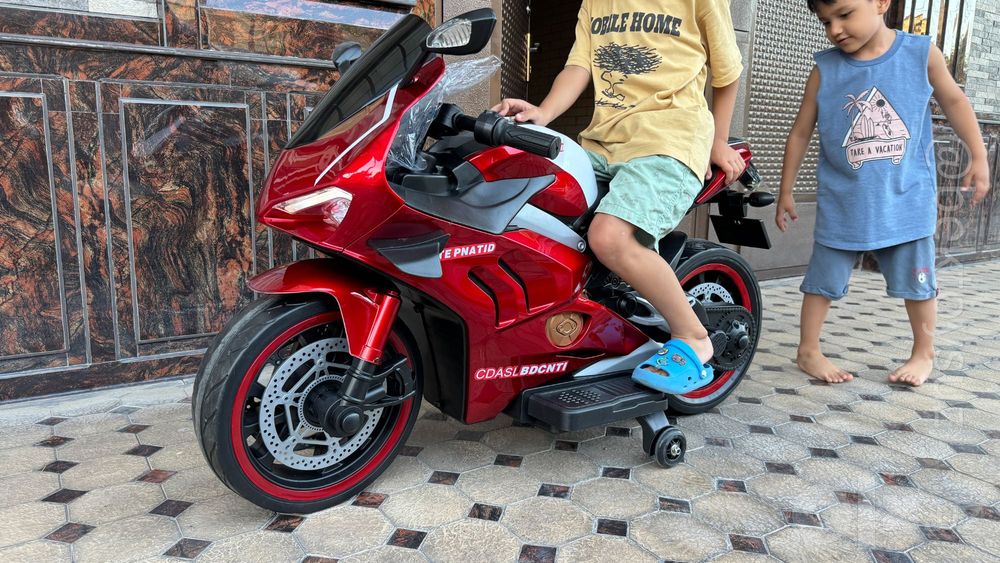 Детский мотоцикл Ducati V5 для детей 3-7 лет EVA колёса 24V до 30 кг