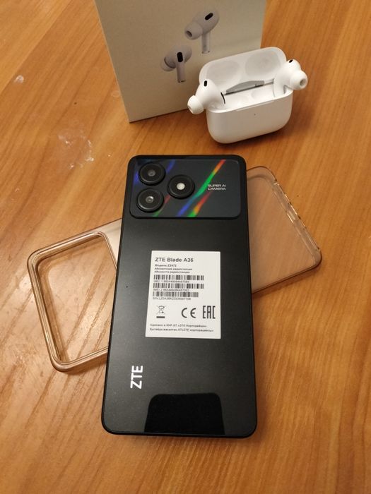 ZTE Blade A36.+науш