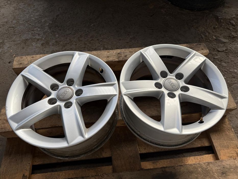 Jante originale Audi A4 Vw Golf Passat Skoda Octavia Seat 5x112 pe 16"