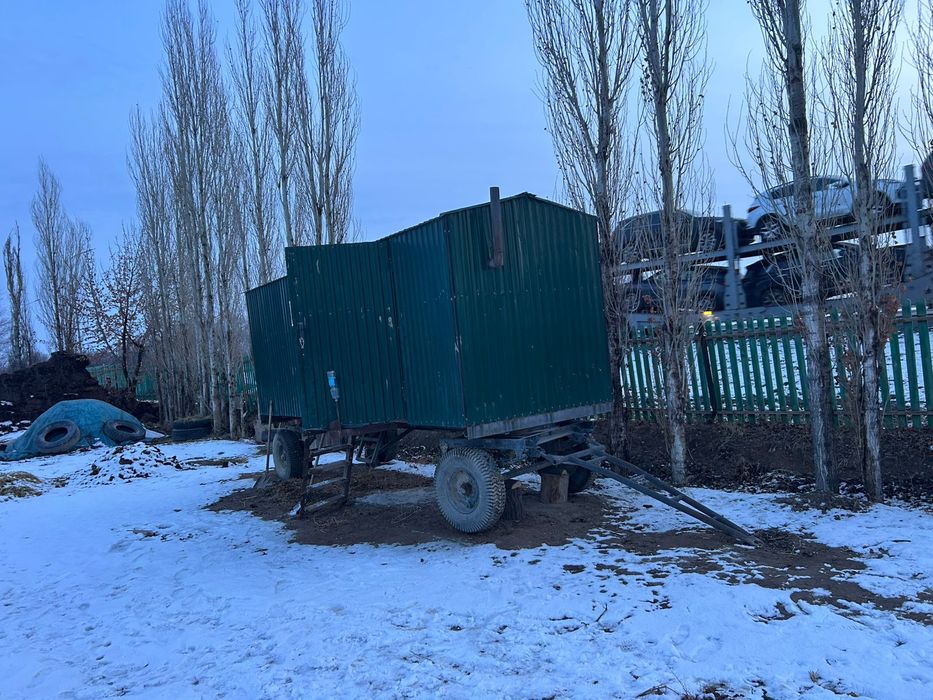 Жилой вагон на колесах