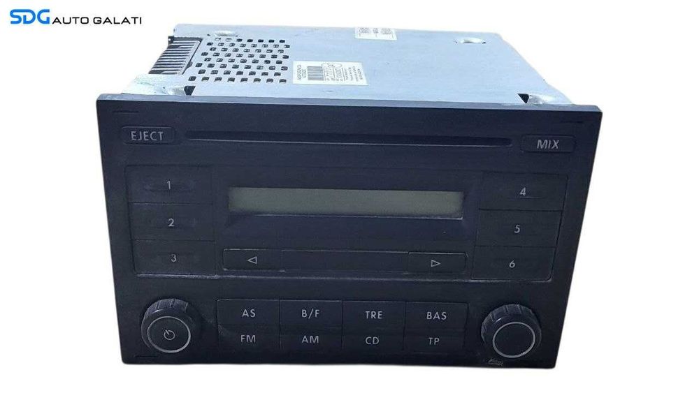 Unitate Radio CD Player RCD 200 Volkswagen Sharan 1998 - 2010 Cod 6Q00351152G [L7984]