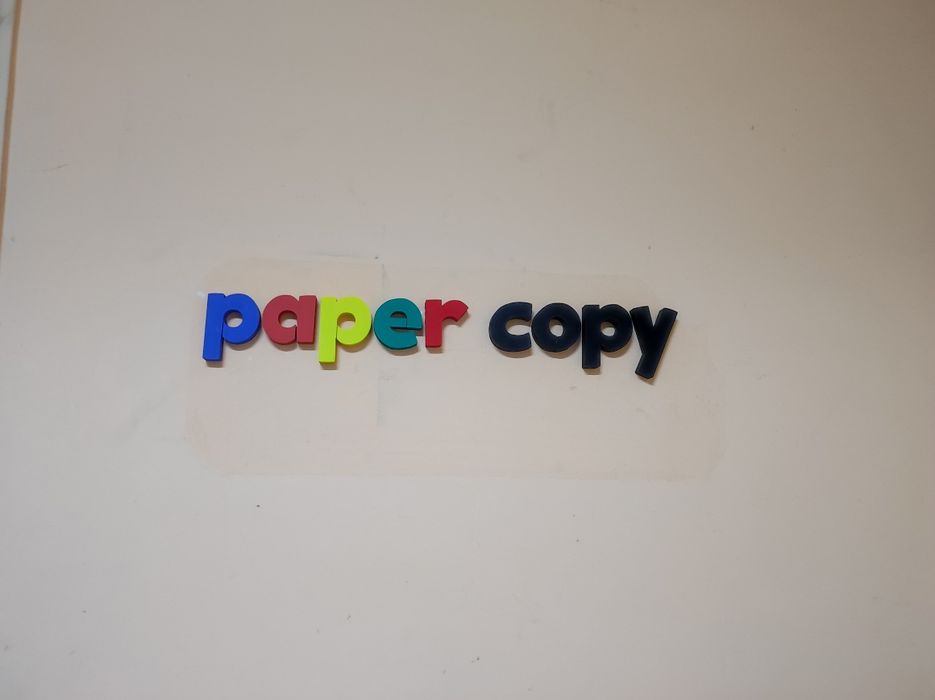 Litere volumetrice polistiren