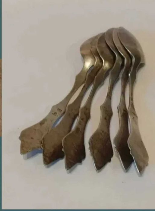 6 lingurițe din argin romania