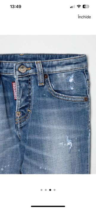 Blugi copii Dsquared Noi marime 8 ani 132 cm