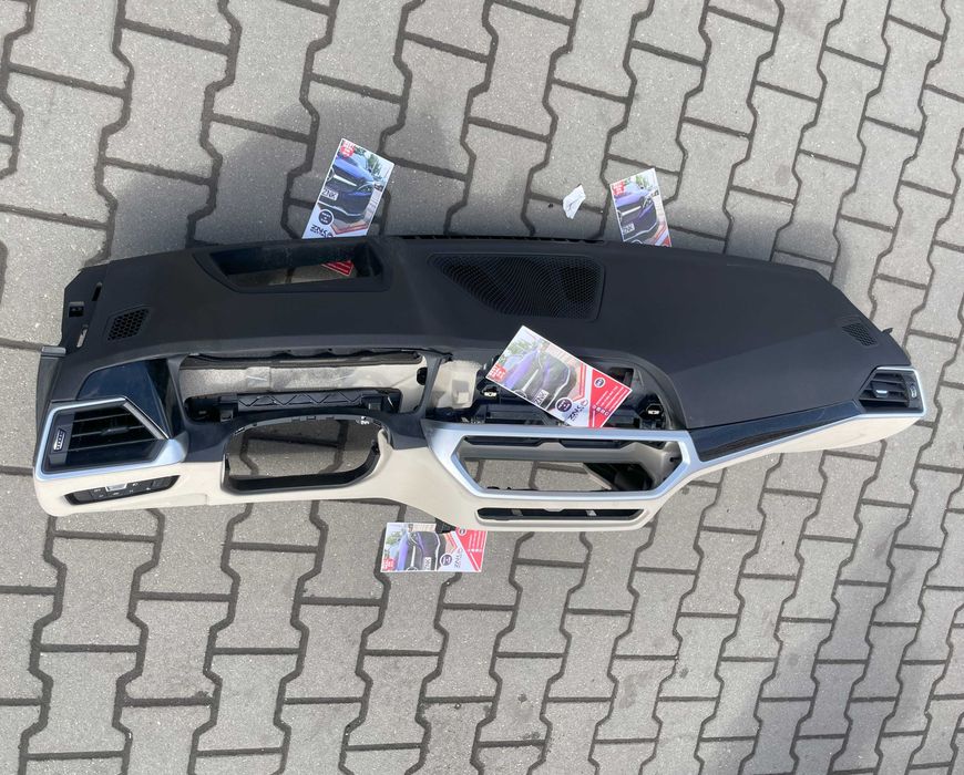 BMW G20 G22 G26 plasa de bord 2 culori HUD - cusatura - kit airbag