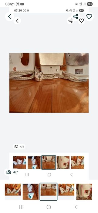 Fere de calcat cu aburi.