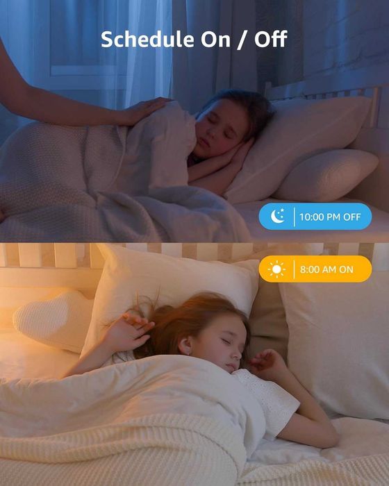 Комплект от 4 броя Смарт WiFi LED крушки Lepro GU10 RGB + Топло  2700K