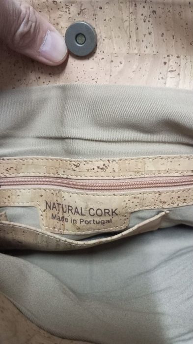 Женские сумки  с пробковой  ткани