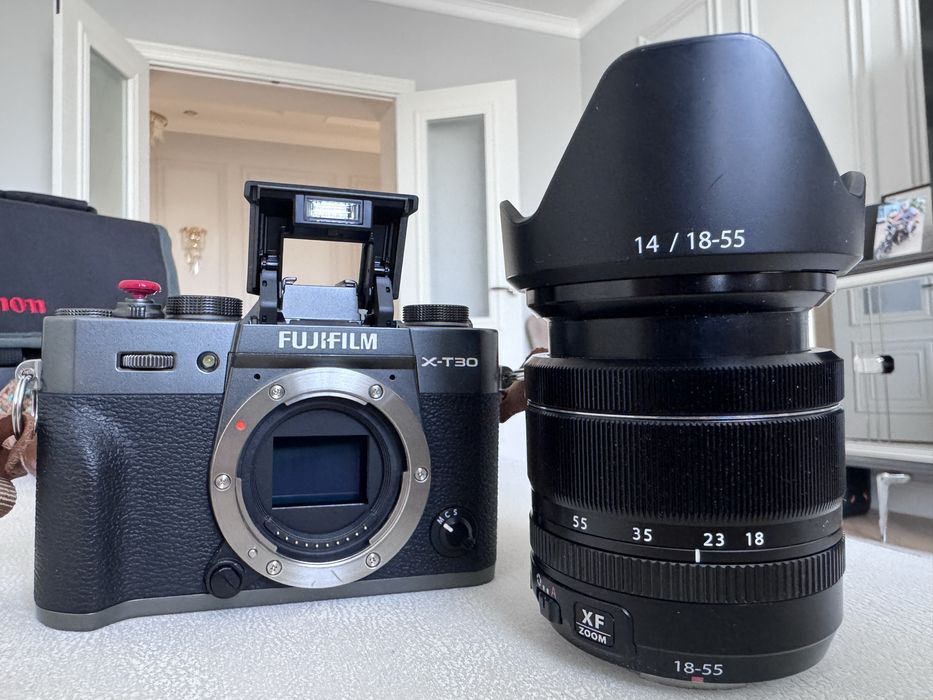 Fujifilm x-t30 с обьективом