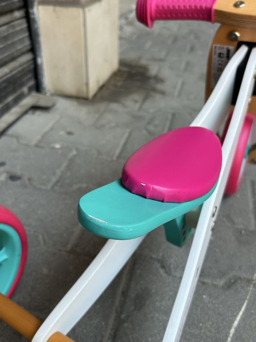 Колело за баланс Milly Mally - Jake, 2в1, Розово класик