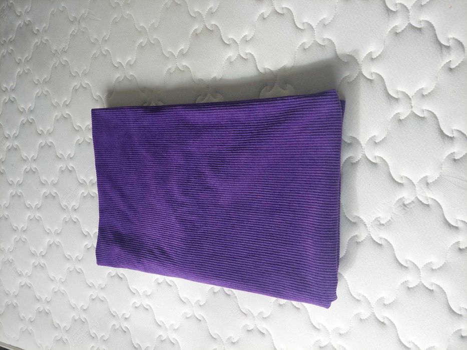 Cupon catifea reiata, culoare MOV