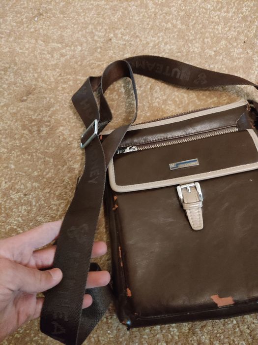 Мужская кожаная сумка